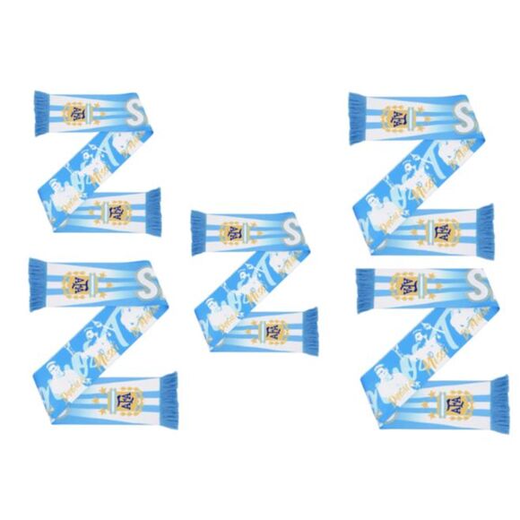 Other - Argentina 2022 FIFA World Cup Champions Qatar Scarf Messi ( 5 scarfs $14.99)